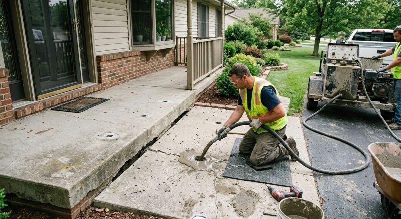 Slab Leveling in Columbus, OH