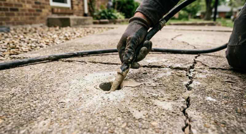 Sunken Slab Repair in West Des Moines, IA